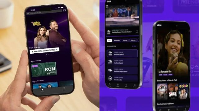 ¿Qué plataforma de streaming colombiana es mejor? Canal RCN o ditu de Caracol Televisión noticias imagen