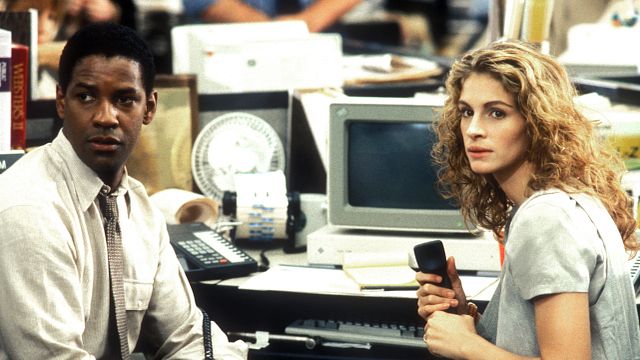Las escenas que Denzel Washington se negó a filmar con Julia Roberts en esta película que cumple 32 años noticias imagen