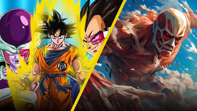 Así de sorprendentes se verían Goku y Vegeta si fueran parte del universo de 'Attack on Titan' noticias imagen