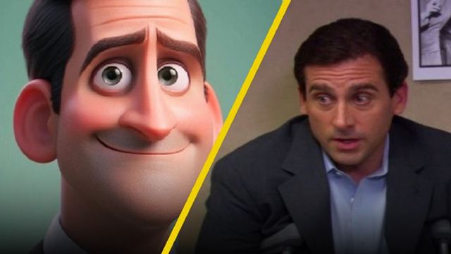 Así se ven los personajes de 'The Office' si fueran parte de Pixar