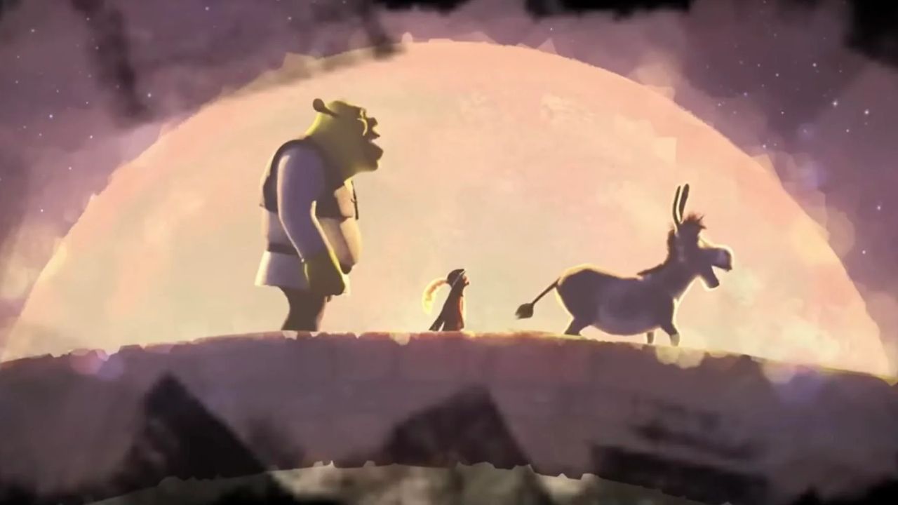 Shrek y Burro en 'Gato con botas: el último deseo'