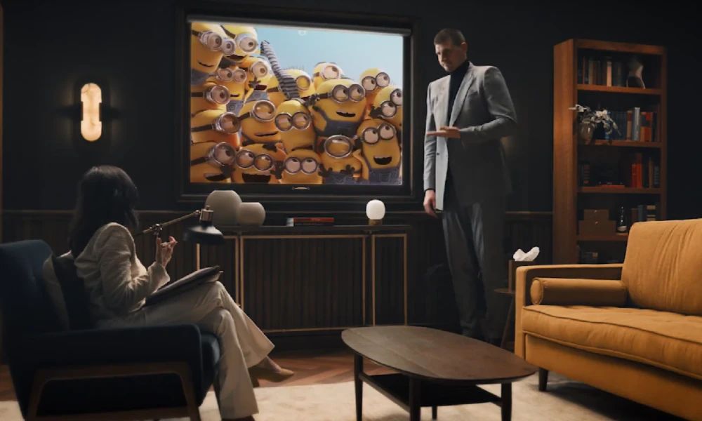 Nikola Jokic en una promoción de 'Mi villano favorito 4'