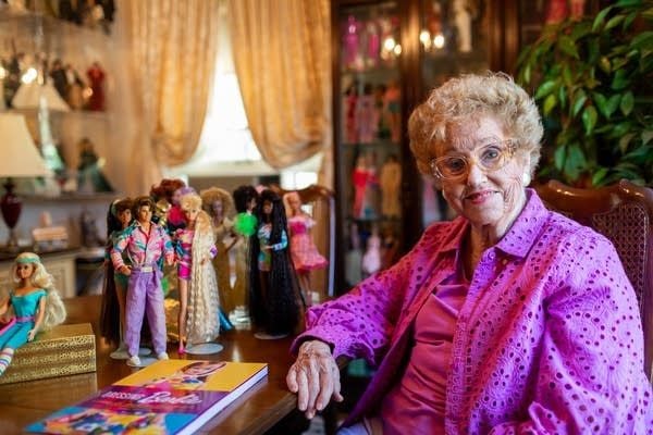 Carol Spencer a sus 90 años.