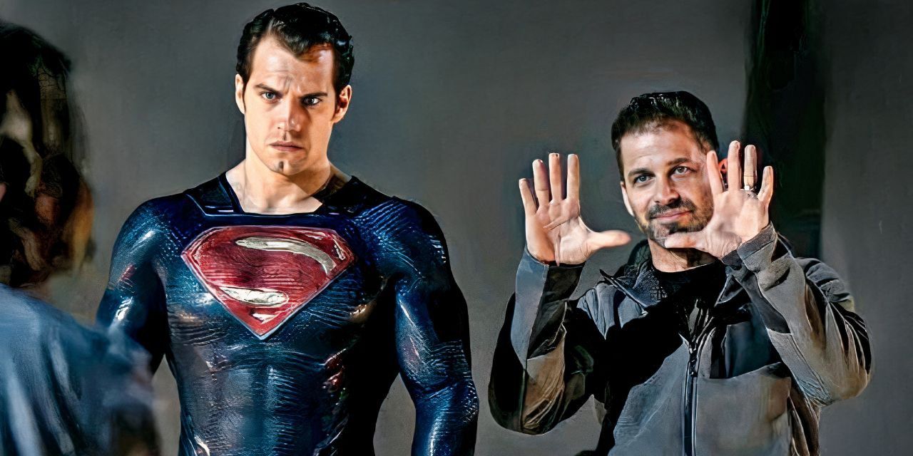 Henry Cavill y Zack Snyder durante el rodaje de 'El Hombre de Acero'