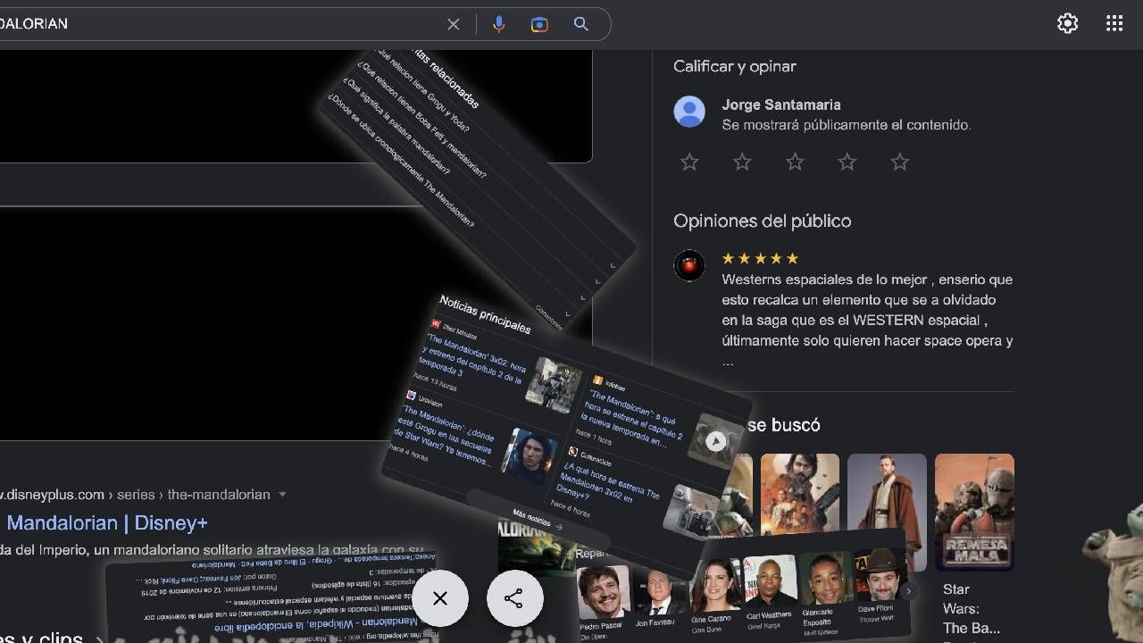 Así puede acabar tu buscador con Grogu